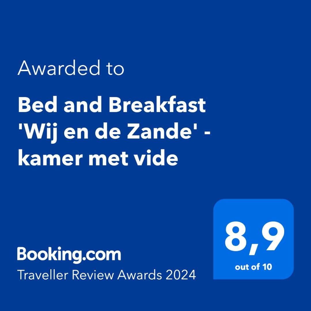 Bed And Breakfast 'Wij En De Zande' - Kamer Met Vide Kamperveen エクステリア 写真