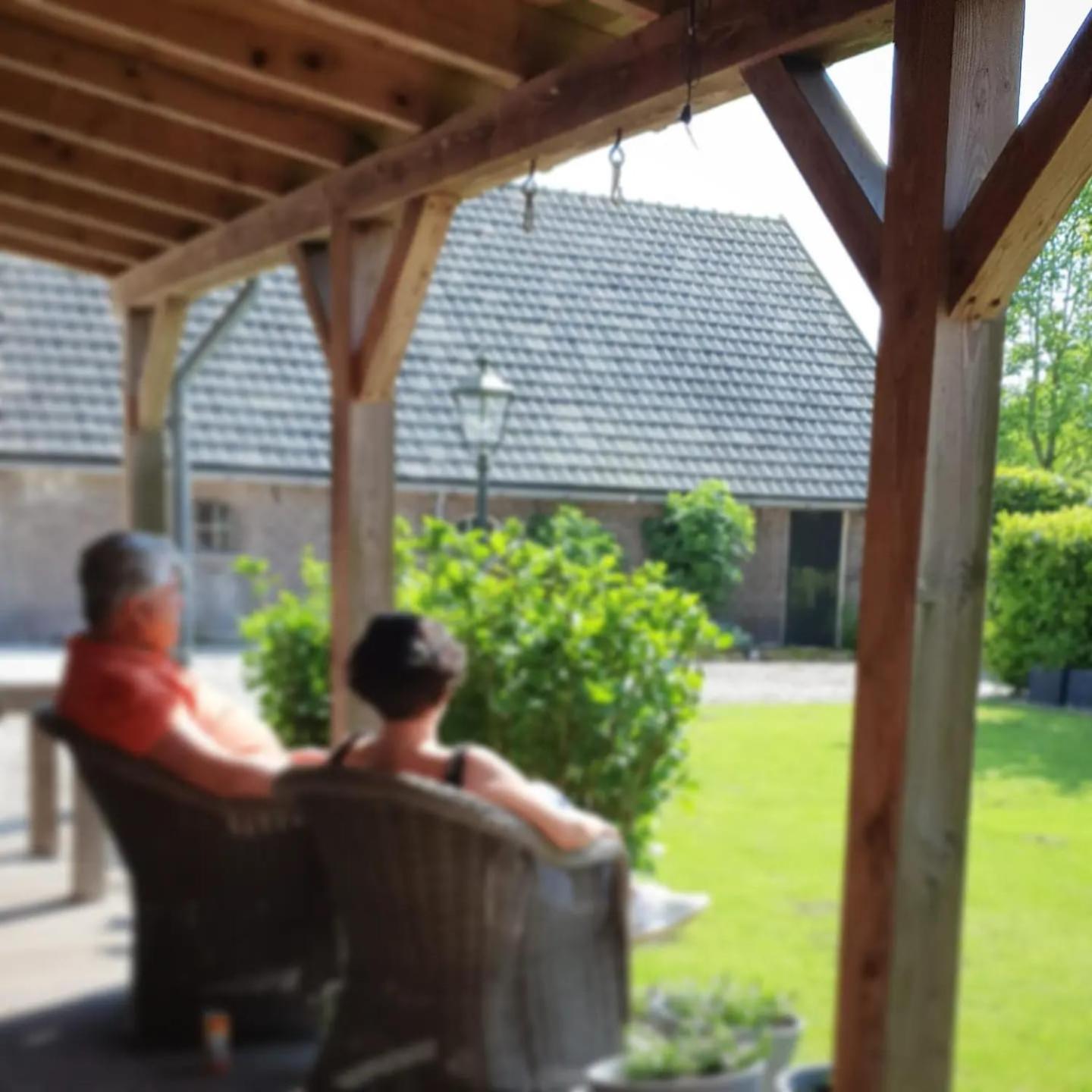 Bed And Breakfast 'Wij En De Zande' - Kamer Met Vide Kamperveen エクステリア 写真